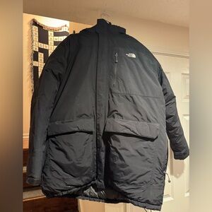 Men’s Black The North Face Polartec Recycled Denali Fleece Jacket- size 3XL